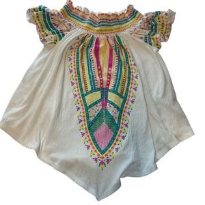 Boho peasant blouse, size M
Signature studio